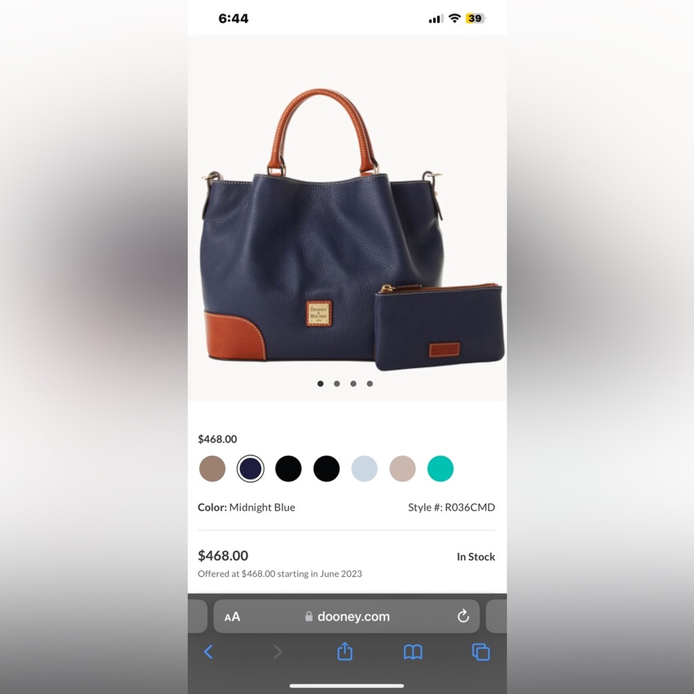 Dooney and Bourke Brenna bag